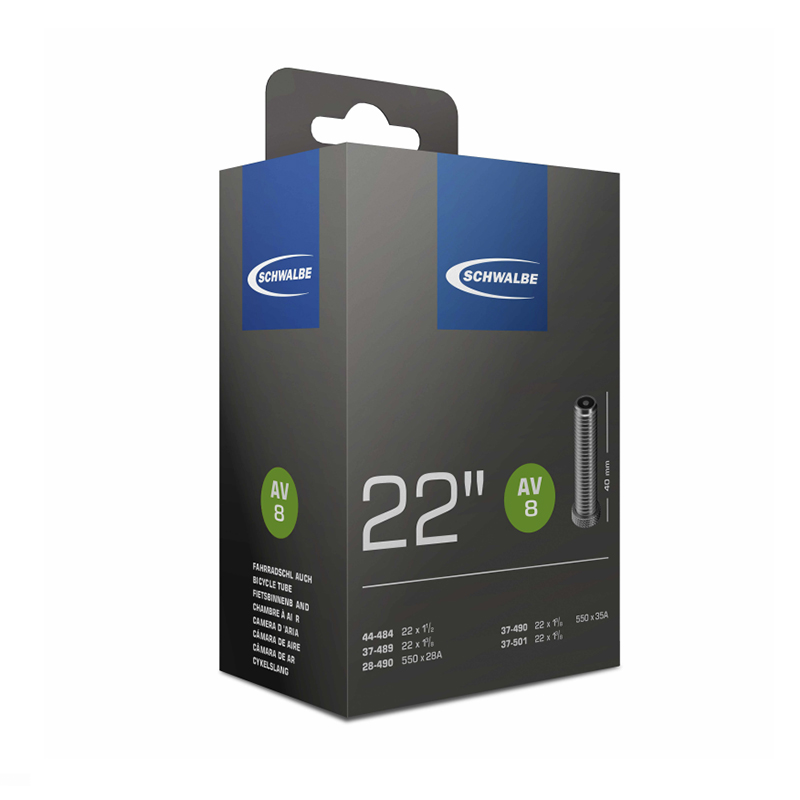Camera d'aria Schwalbe 22x1 3/8 valvola auto 40 mm