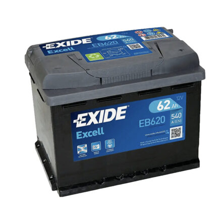 Batteria per auto Exide EB620 Excell 12V 62Ah 540A